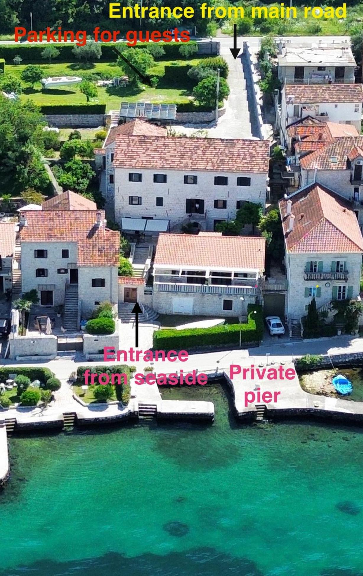 Apartments Radonicic Котор Экстерьер фото